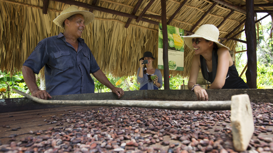 travel to cuba, coffee farm