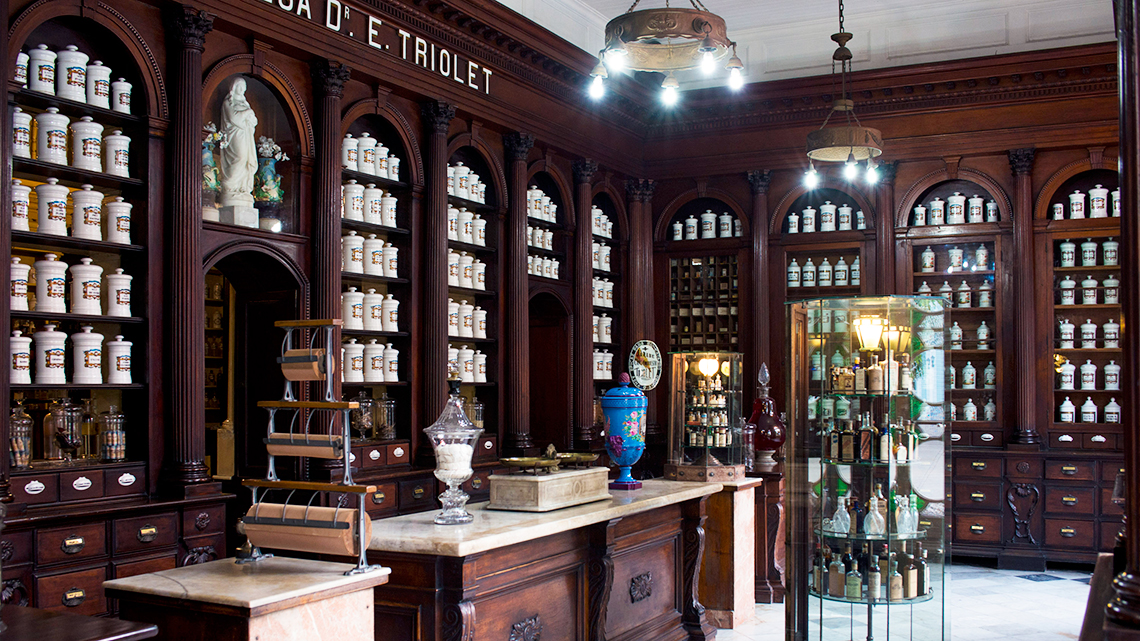 Chemist Shop Triolet, now a museum in Matanzas City