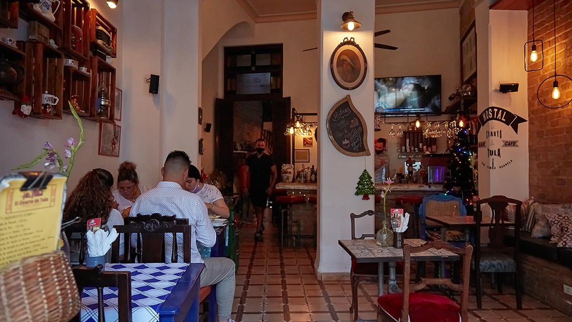 Restaurant El Cuarto de Tula in Vedado, Havana, Cuba